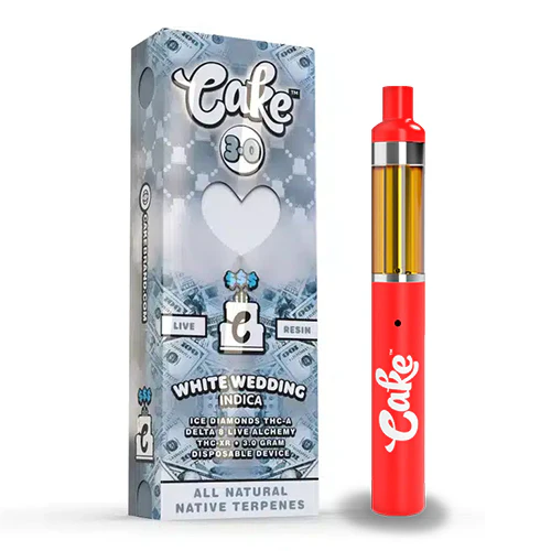 Cake White Wedding 3000g THC Vape Pen