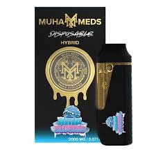 Muha Meds Blue Slushie 2000mg THC Vape Pen