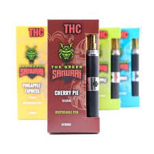 The Green SAMURAI 1000mg THC Vapes Australia