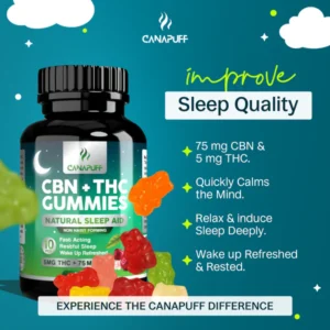 CBN+Delta 9 Gummies Cherry