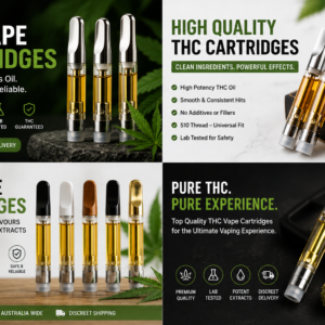 THC vape cartridges