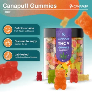 THCv Gummies Blueberry