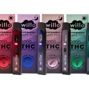 Willo Strawberry Mimosa THC Vape Pen 2000mg